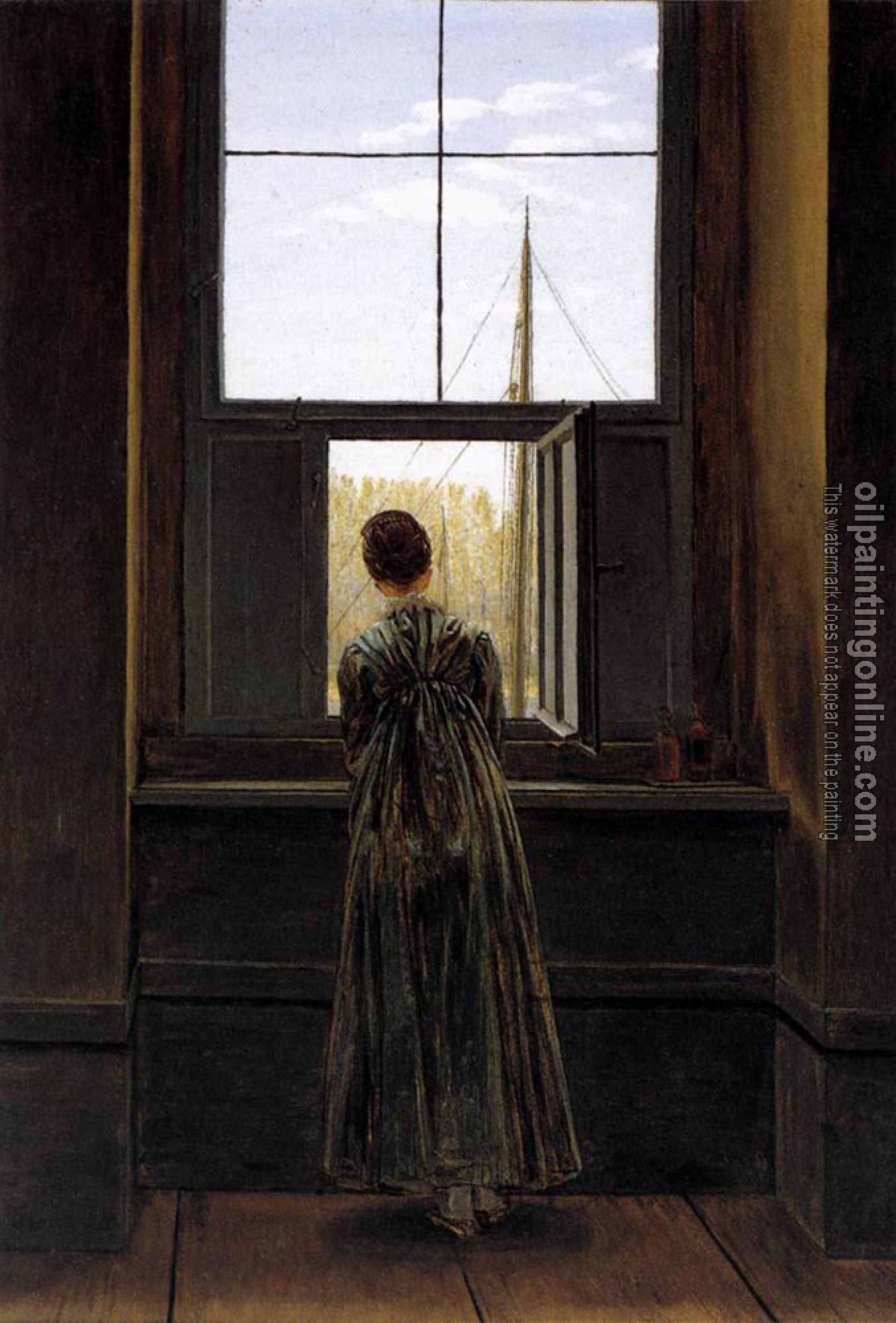 Friedrich, Caspar David - Woman At A Window